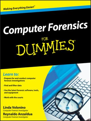 cover image of Computer Forensics For Dummies